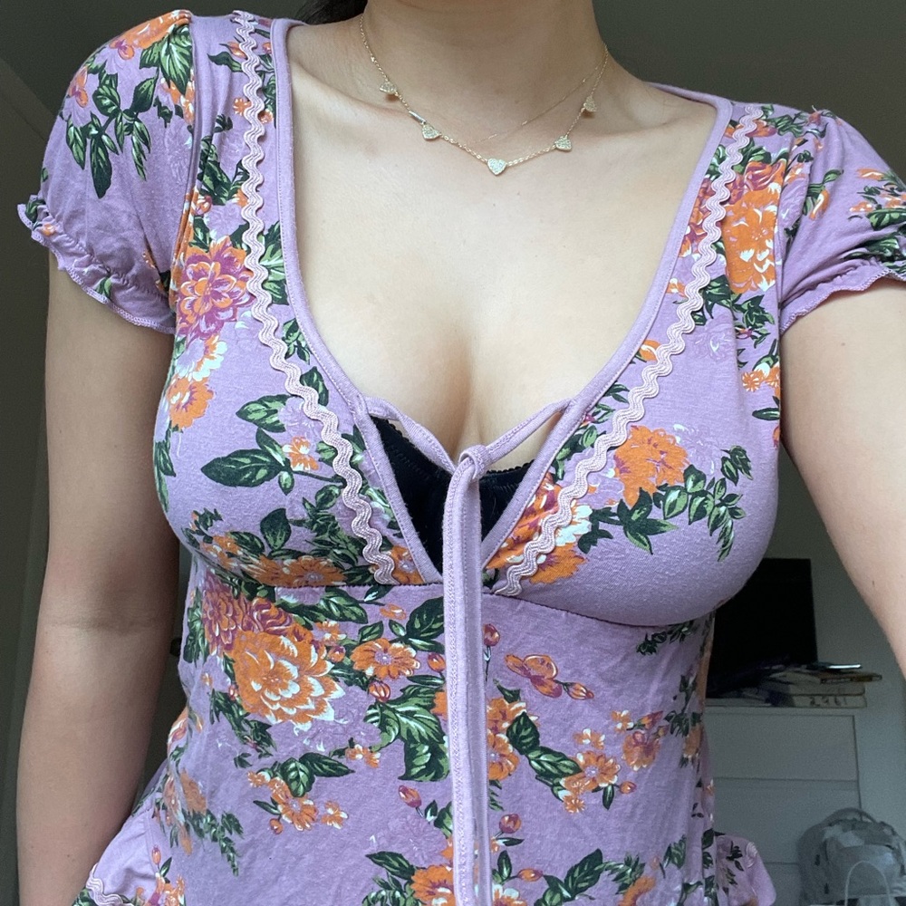 Vintage floral tee